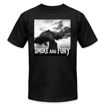 Plate-forme pétrolière granuleuse Noir - T-shirt unisexe Bella + Canvas - noir - Devant - Jose (178cm)
