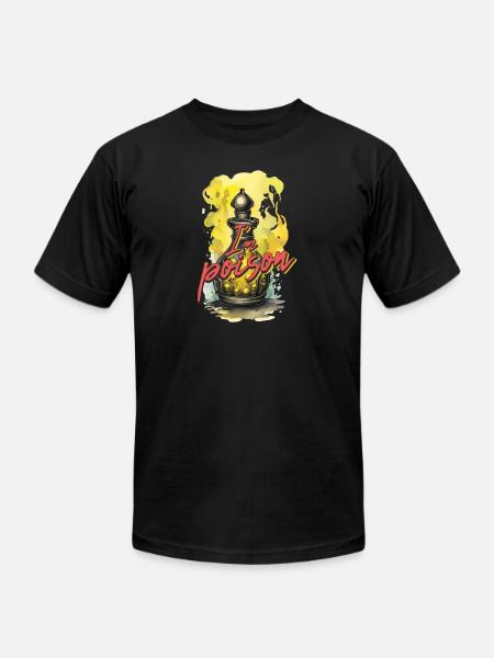 I'm poison - Unisex Jersey T-Shirt by Bella + Canvas - black