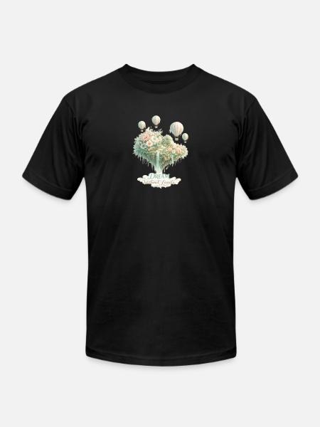 Dream Without Limits Float - Unisex Jersey T-Shirt by Bella + Canvas - black