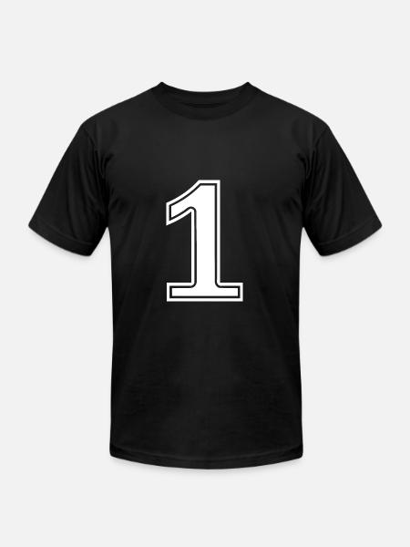 1 - Unisex Jersey T-Shirt by Bella + Canvas - black