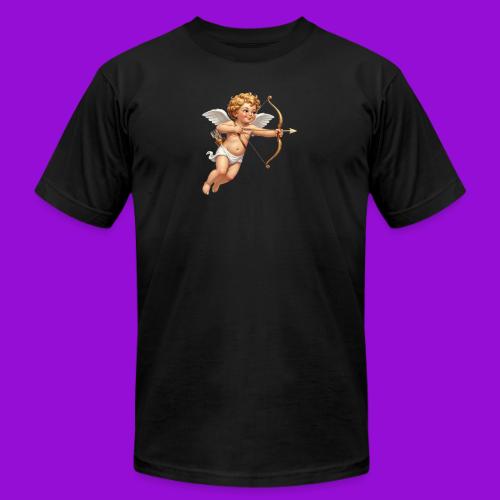 Cupid with twohearts set - Unisex Jersey T-Shirt by Bella + Canvas