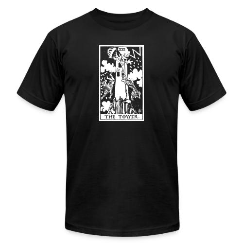 The Tower - Unisex Jersey T-Shirt by Bella + Canvas