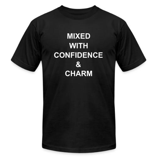 Mixed With Confidence & Charm - Unisex Jersey T-Shirt by Bella + Canvas