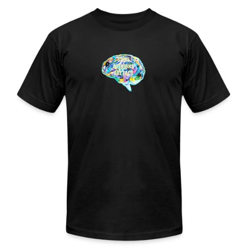 brain fact - Unisex Jersey T-Shirt by Bella + Canvas