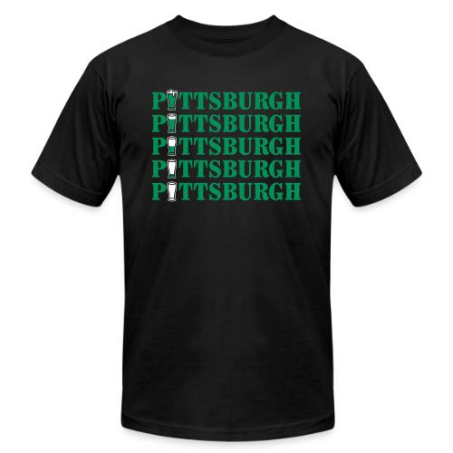Beer in Pittsburgh - Unisex Jersey T-Shirt by Bella + Canvas