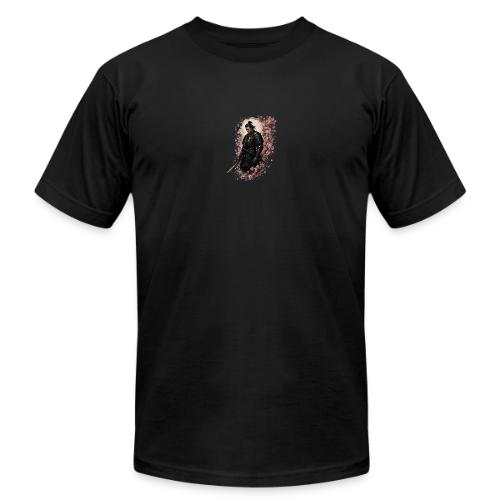 Samurai cherry blossoms - Unisex Jersey T-Shirt by Bella + Canvas