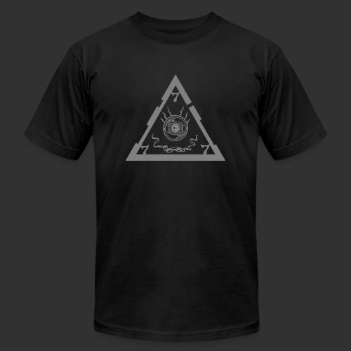 Unholy (triangle-symbol_gray) - Unisex Jersey T-Shirt by Bella + Canvas