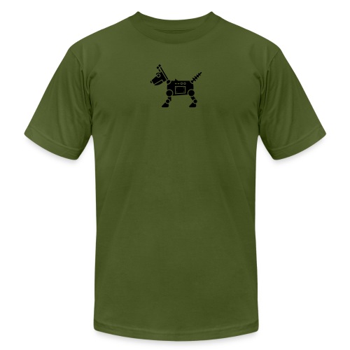 robot dog - Unisex Jersey T-Shirt by Bella + Canvas