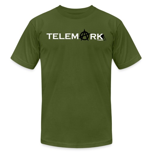 Telemark Anarchy - Unisex Jersey T-Shirt by Bella + Canvas