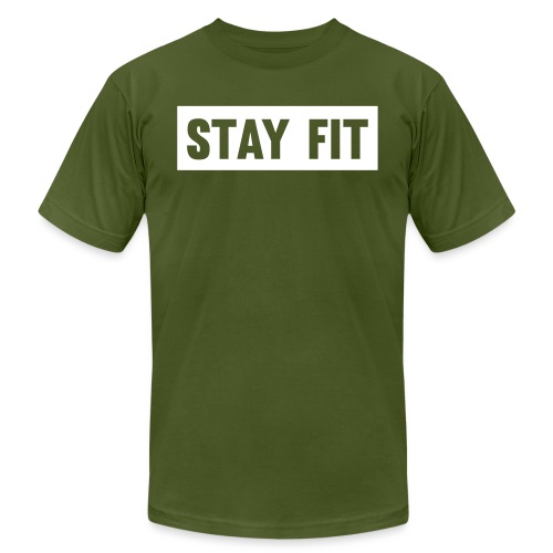 Stay Fit - Unisex Jersey T-Shirt by Bella + Canvas