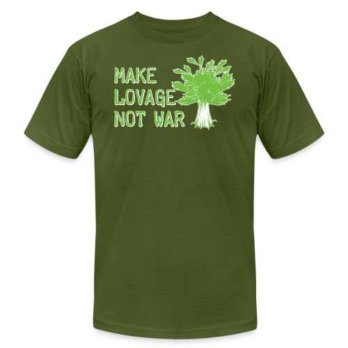 Make Lovage Not War - Unisex Jersey T-Shirt by Bella + Canvas