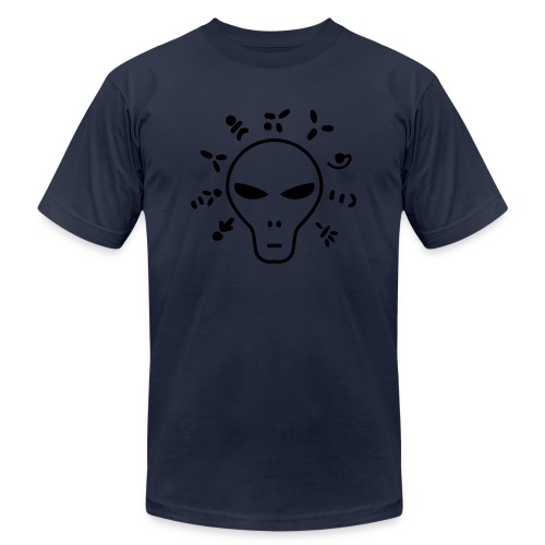 Ancient Alien Engraving Ufo Extraterrestial Space - Unisex Jersey T-Shirt by Bella + Canvas