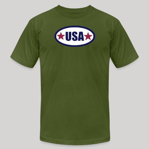 USA - Unisex Jersey T-Shirt by Bella + Canvas