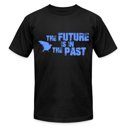 future past crow bird - Unisex Jersey T-Shirt by Bella + Canvas