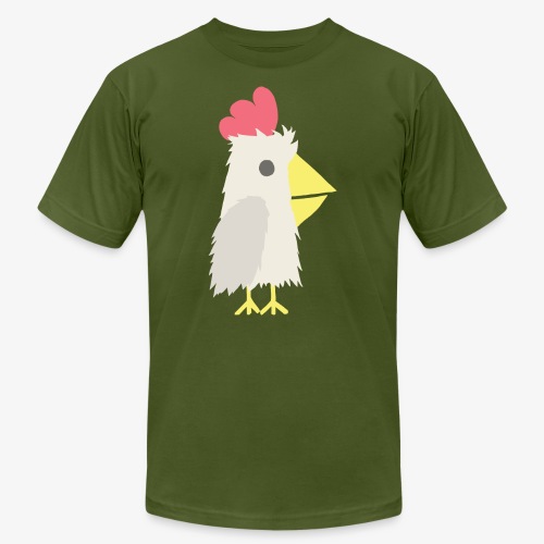 Chicken - Unisex Jersey T-Shirt by Bella + Canvas