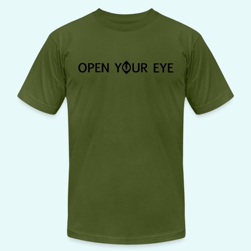 Open Your Eye - Unisex Jersey T-Shirt by Bella + Canvas