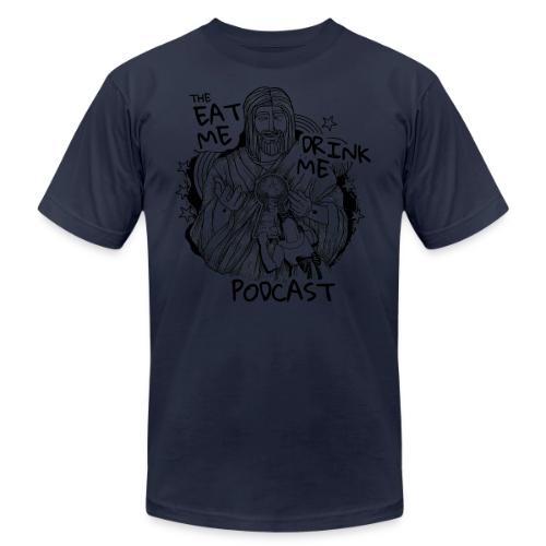 Eat Me Drink Me Podcast revamped logo - Unisex Jersey T-Shirt by Bella + Canvas