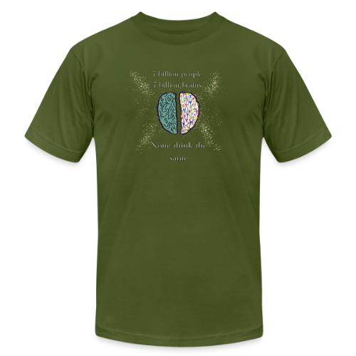 People brains - Unisex Jersey T-Shirt by Bella + Canvas