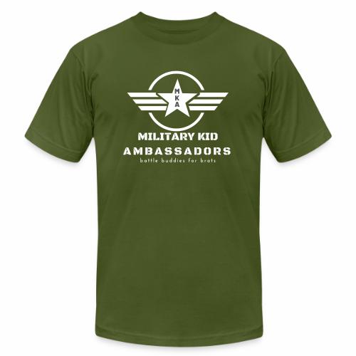 Military Kid Ambassador White - Unisex Jersey T-Shirt by Bella + Canvas