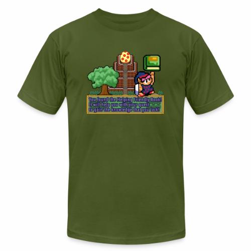 Helping Friendly Book of Mudora - Unisex Jersey T-Shirt by Bella + Canvas