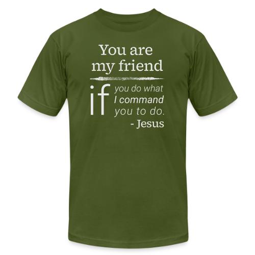 Friend Of Jesus - Unisex Jersey T-Shirt by Bella + Canvas