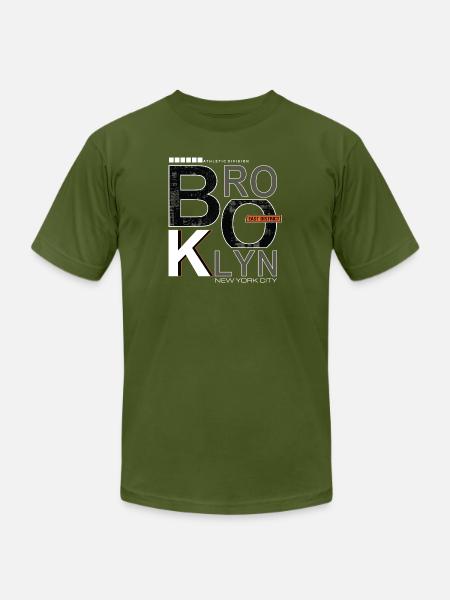 Basic T shirt - Unisex Jersey T-Shirt by Bella + Canvas - olive