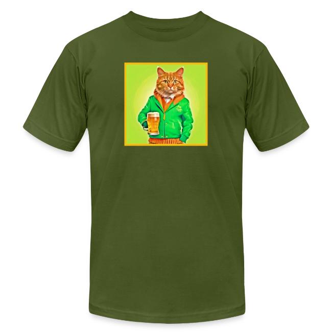 Irish Day Cat: Stylish Jacket Swagger