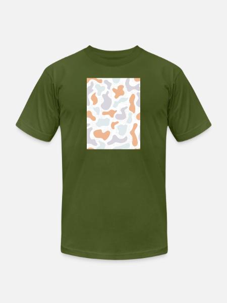 Camo - Unisex Jersey T-Shirt by Bella + Canvas - olive