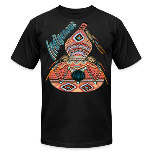 Indigenous Birdhouse FULL Front - Unisex Jersey T-Shirt by Bella + Canvas