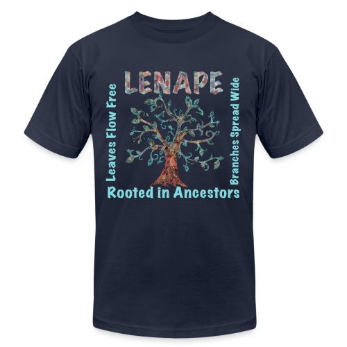 Lenape Roots - Unisex Jersey T-Shirt by Bella + Canvas