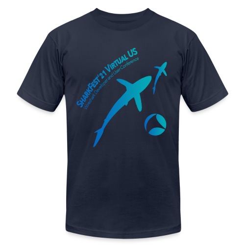 SharkFest'21 Virtual US - Unisex Jersey T-Shirt by Bella + Canvas