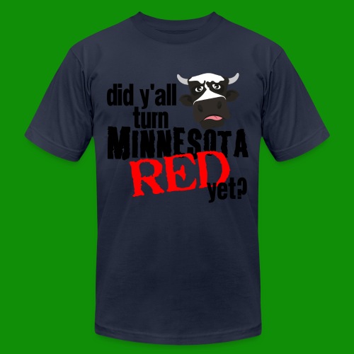 Turn Minnesota Red - Unisex Jersey T-Shirt by Bella + Canvas