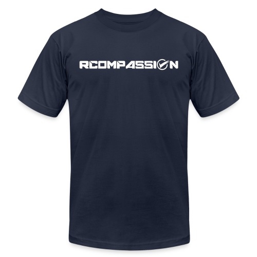 RCOMPASSION 2022 LOGO WHITE TEE - Unisex Jersey T-Shirt by Bella + Canvas