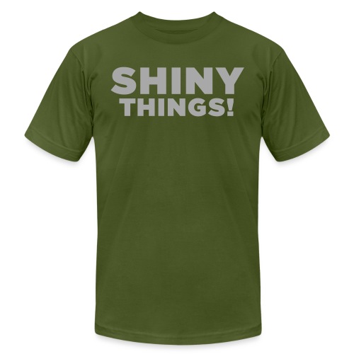 Shiny Things. Funny ADHD Quote - Unisex Jersey T-Shirt by Bella + Canvas