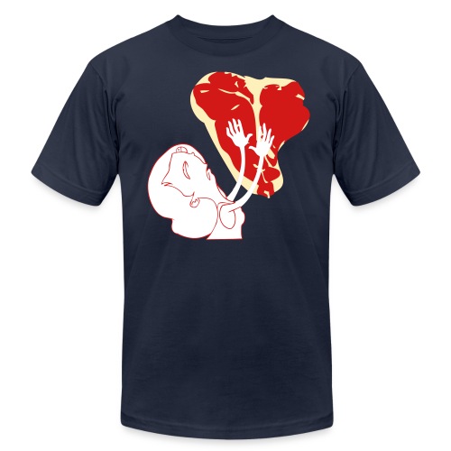Meat - Unisex Jersey T-Shirt by Bella + Canvas