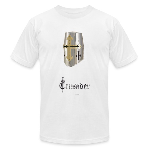 crusader_white - Unisex Jersey T-Shirt by Bella + Canvas