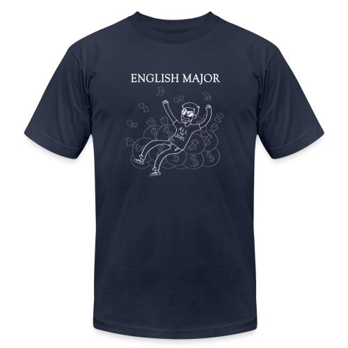English Major - Unisex Jersey T-Shirt by Bella + Canvas