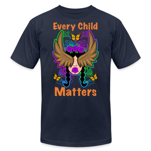 Native American Indian Indigenous Child Matters - Unisex Jersey T-Shirt by Bella + Canvas
