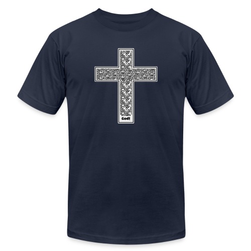 Jesus cross. I'm no longer a slave to fear. - Unisex Jersey T-Shirt by Bella + Canvas