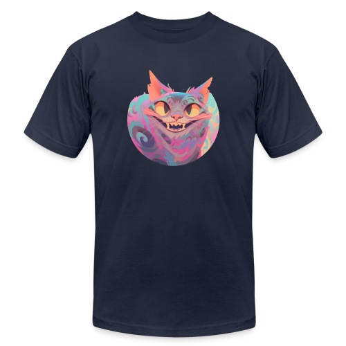 Handsome Grin Cat - Unisex Jersey T-Shirt by Bella + Canvas