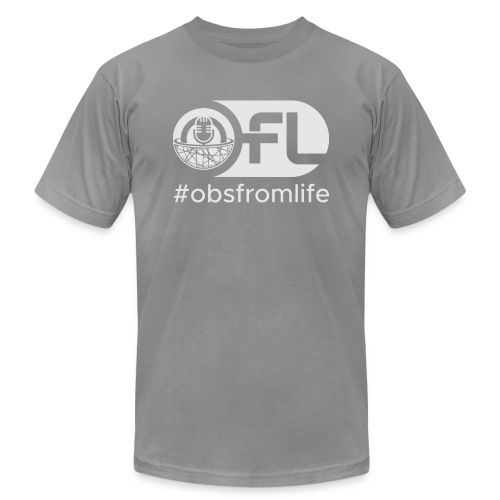 Observations from Life Logo with Hashtag - Unisex Jersey T-Shirt by Bella + Canvas