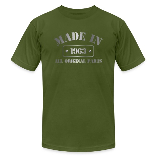 Made in 1963 - Unisex Jersey T-Shirt by Bella + Canvas