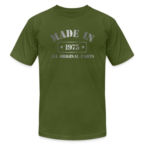Made in 1975 - Unisex Jersey T-Shirt by Bella + Canvas
