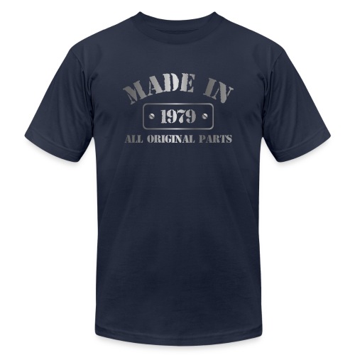Made in 1979 - Unisex Jersey T-Shirt by Bella + Canvas