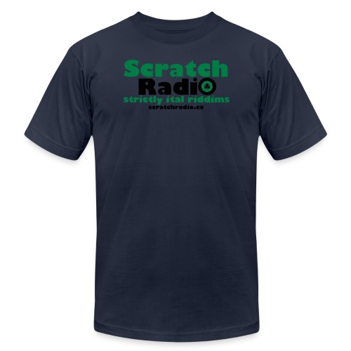Scratch Radio URL - Unisex Jersey T-Shirt by Bella + Canvas