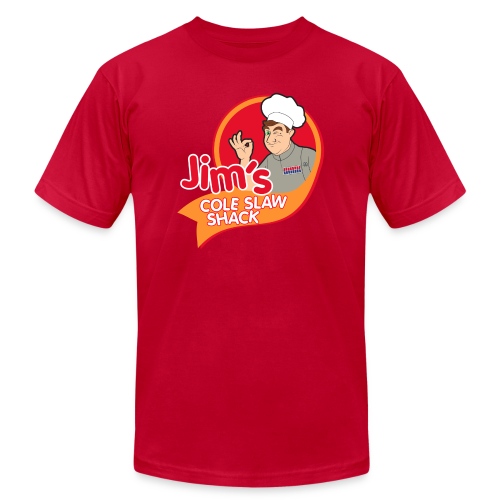 Jim's Cole Slaw Shack - Unisex Jersey T-Shirt by Bella + Canvas