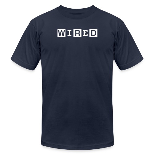 wired 1 color original - Unisex Jersey T-Shirt by Bella + Canvas