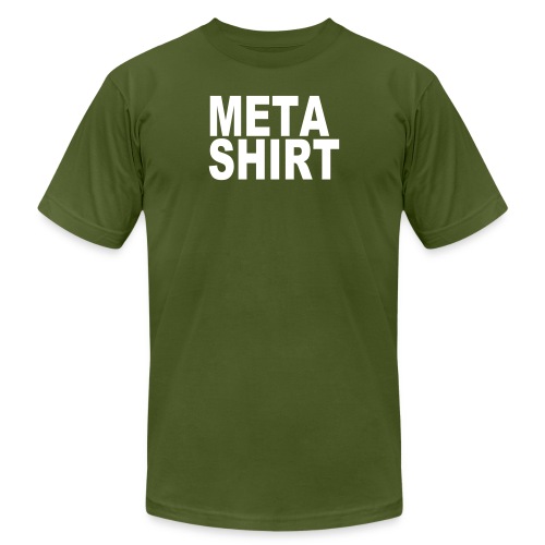 metashirt - Unisex Jersey T-Shirt by Bella + Canvas