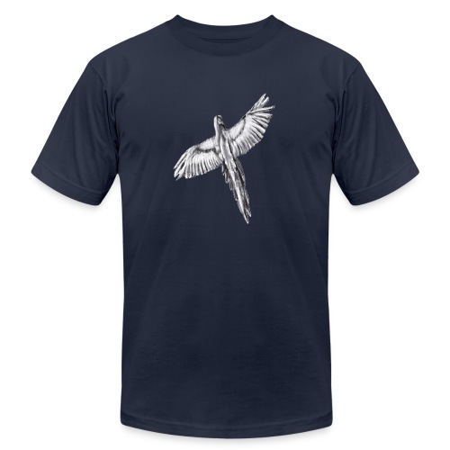 Flying parrot - Unisex Jersey T-Shirt by Bella + Canvas