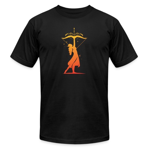 Sagittarius Archer Zodiac Fire Sign - Unisex Jersey T-Shirt by Bella + Canvas